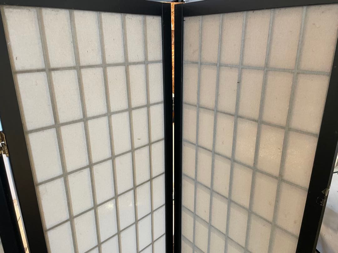 パーテーション　二つセット　衝立　障子　和風　間仕切り　インテリア　家具