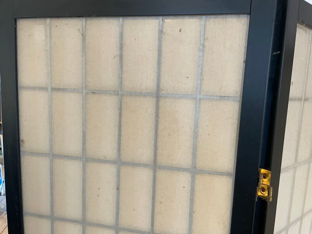 パーテーション　二つセット　衝立　障子　和風　間仕切り　インテリア　家具