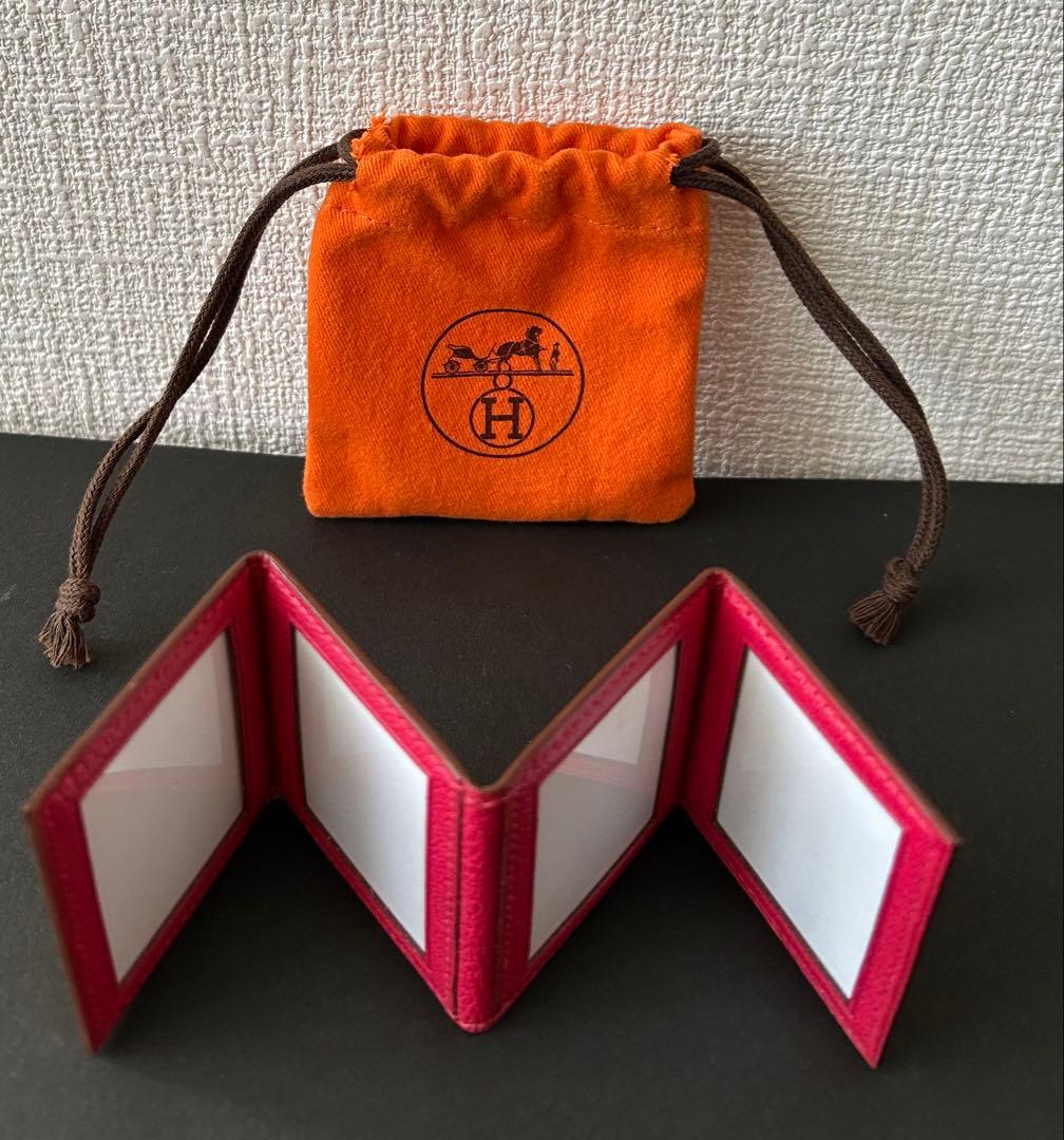 【希少品】☆HERMES エルメス4連ミニフォトフレーム☆-即日発送-