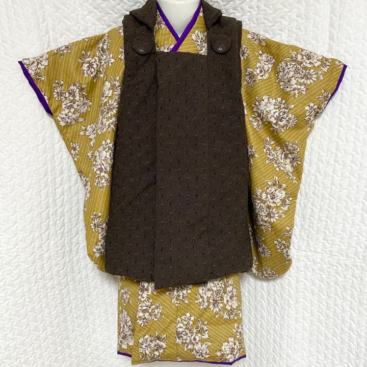 七五三 ハンドメイド 被布 セパレート着物 オーダーメイド