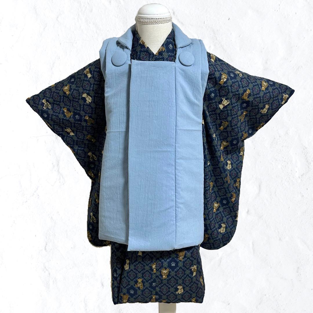 七五三 ハンドメイド 被布 セパレート着物 オーダーメイド