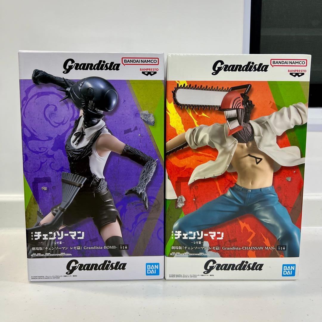Grandista チェンソーマン & ボム フィギュアセット - メルカリ