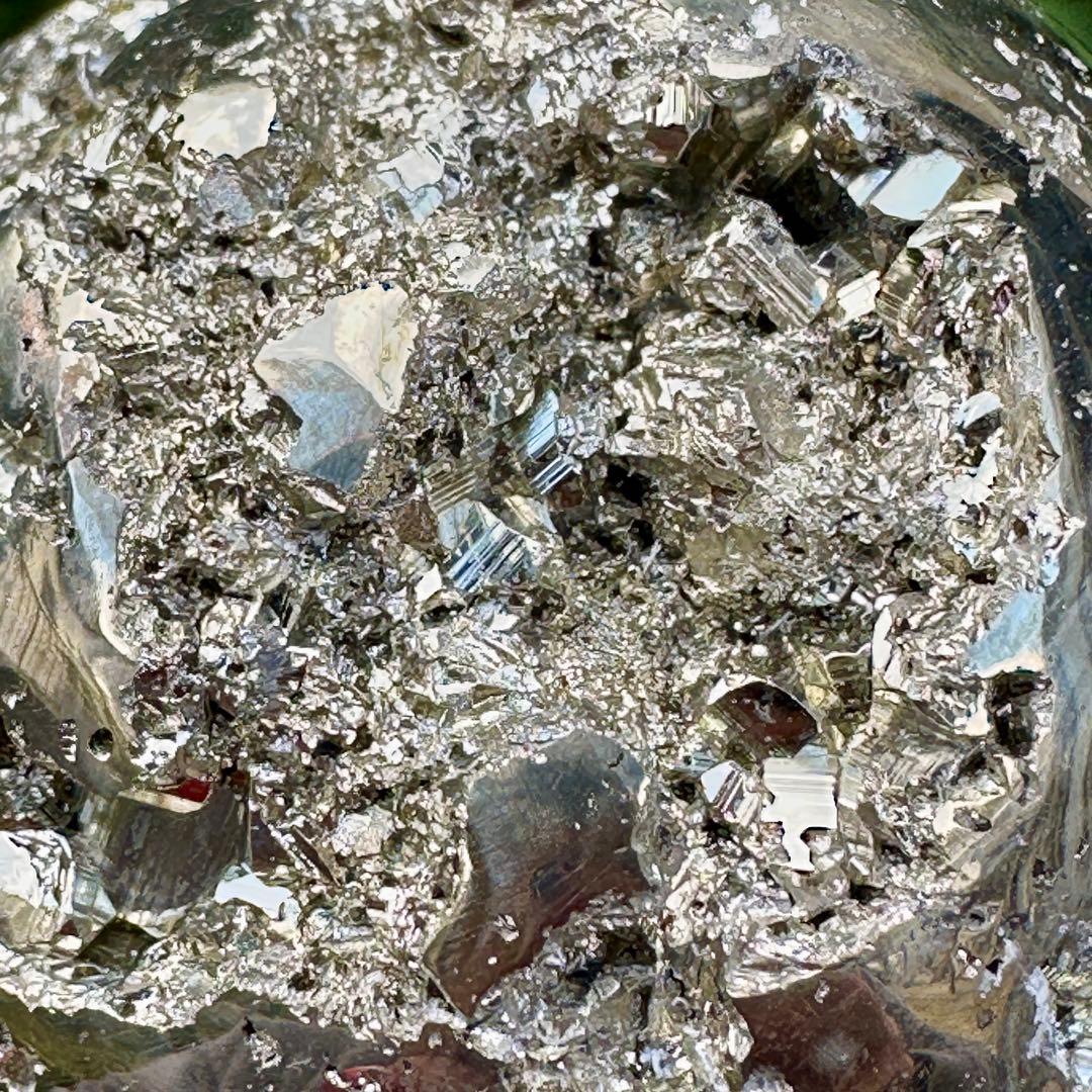 パイライト 黄鉄鉱 邪気祓い 丸玉 スフィア MY483