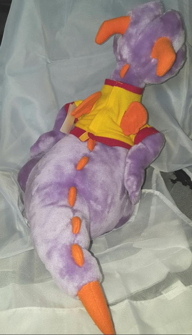 Disney Figment パープルドラゴン 特大 ぬいぐるみ フィグメント