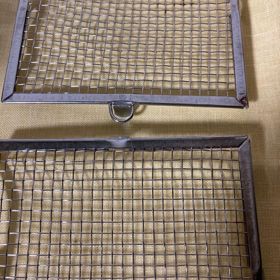 未使用　野々田商店　卓上　江戸火鉢　ミニコンロ　（焼き網2枚付き）