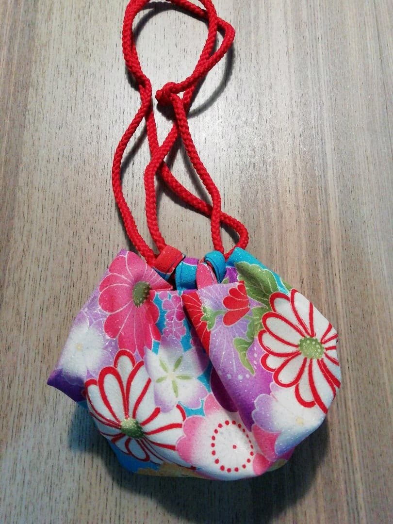 大幅値下げ‼️　七五三　被服 女の子　お宮参り　着物　水色　4点セット