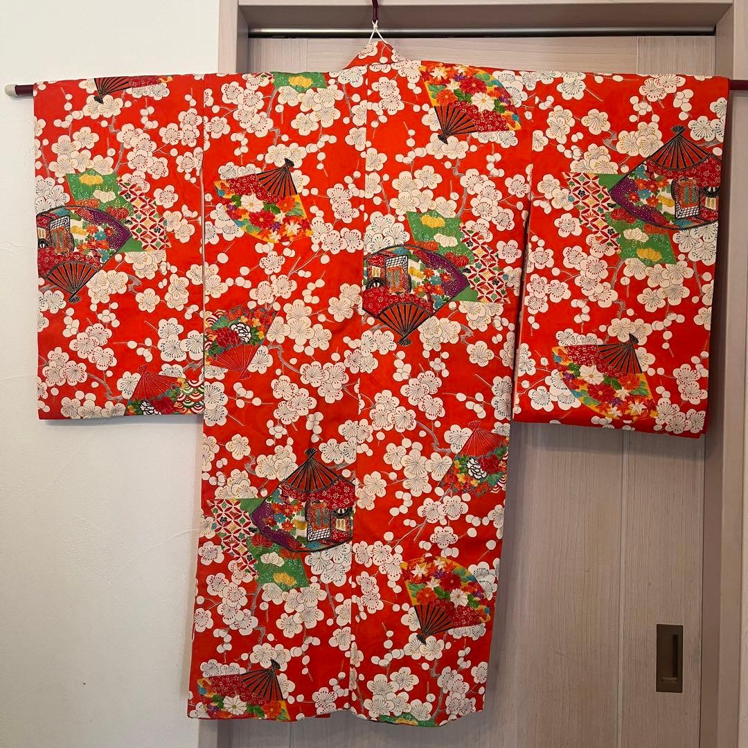 アンティーク　大正ロマン　着物　長襦袢付き