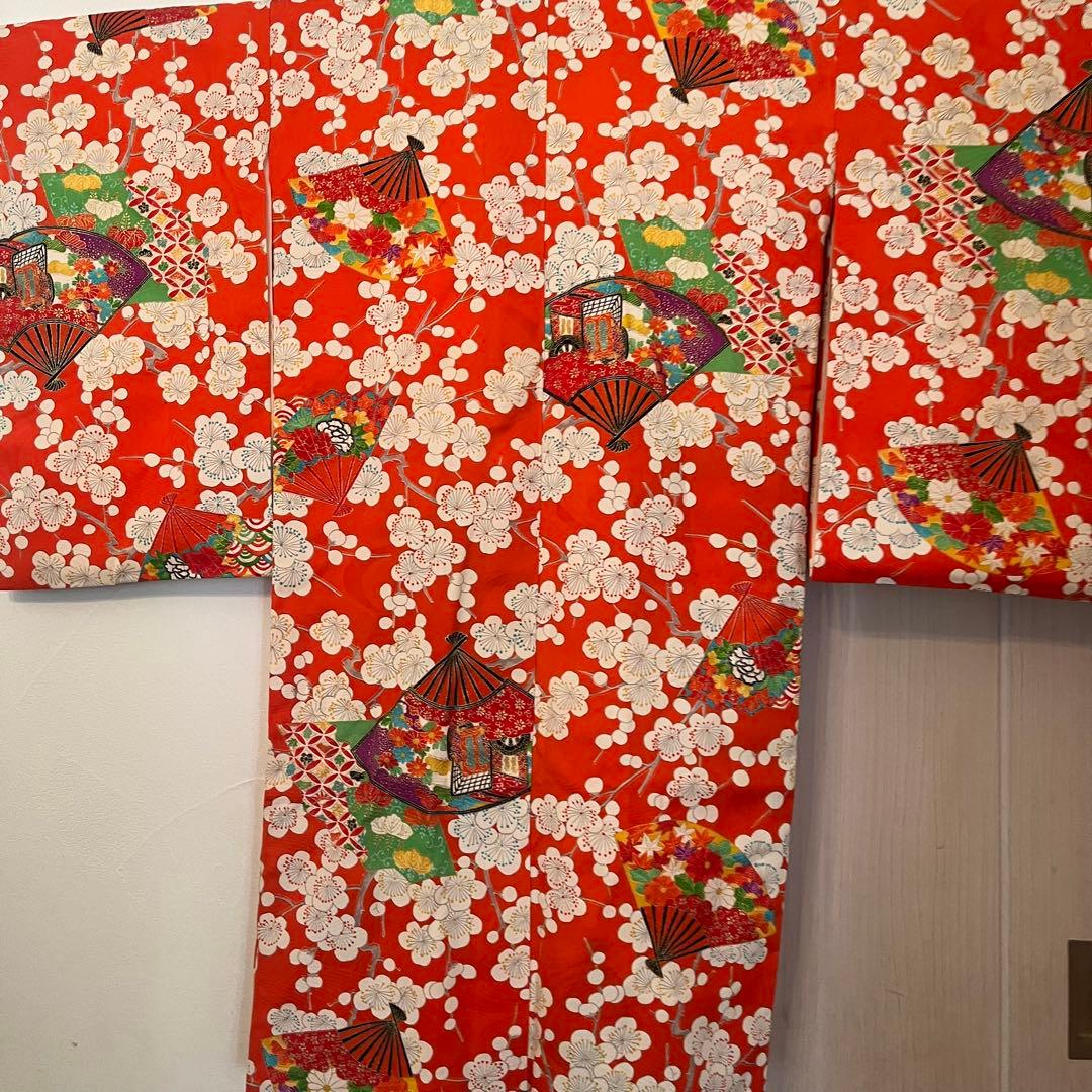 アンティーク　大正ロマン　着物　長襦袢付き