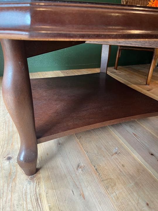 マルニ木工 センターテーブル アンティーク 猫脚 インテリア