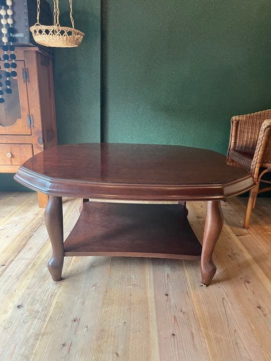 マルニ木工 センターテーブル アンティーク 猫脚 インテリア