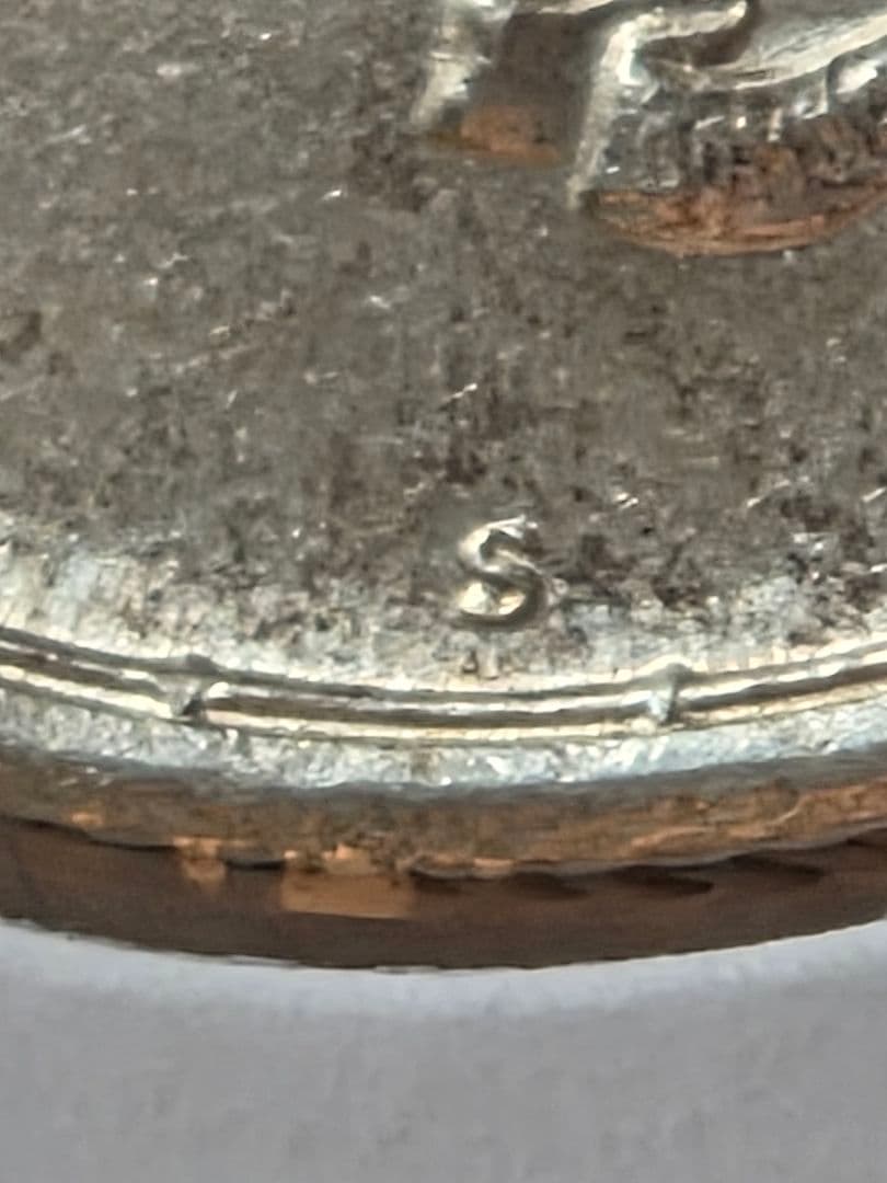 (稀少な状態)　フィリピン コモンウェルス　50センタボ銀貨　1945 S