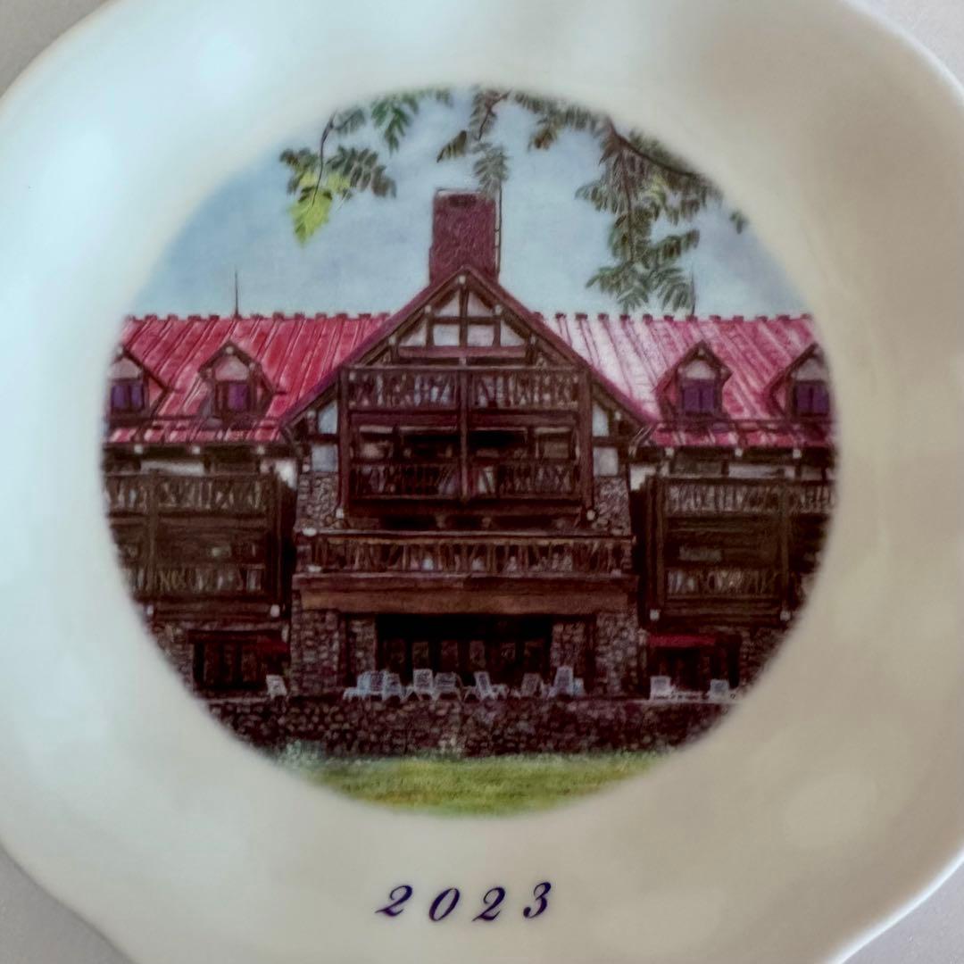 上高地帝国ホテル イヤープレート 2023年（90周年記念）＆2024年