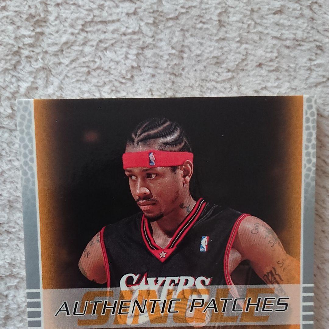 アレンアイバーソン、アイバーソン、パッチ、シリアル、ジャージカード