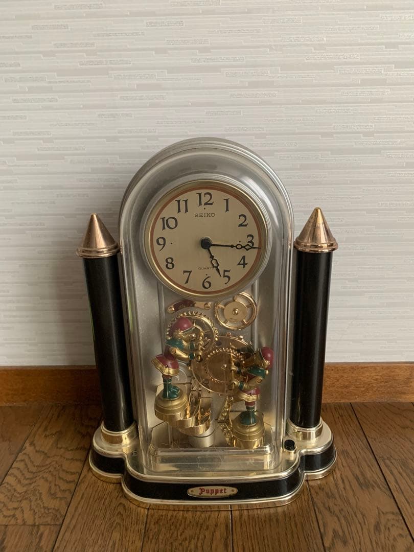 SEIKO Puppet RY410S からくり時計 置き時計 - メルカリ