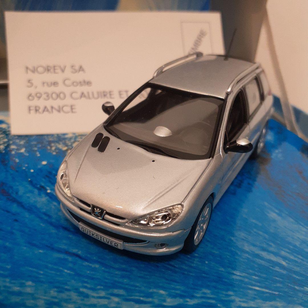 ノレブ プジョー 206SW 1/43 ミニカー 美品‼️ - メルカリ