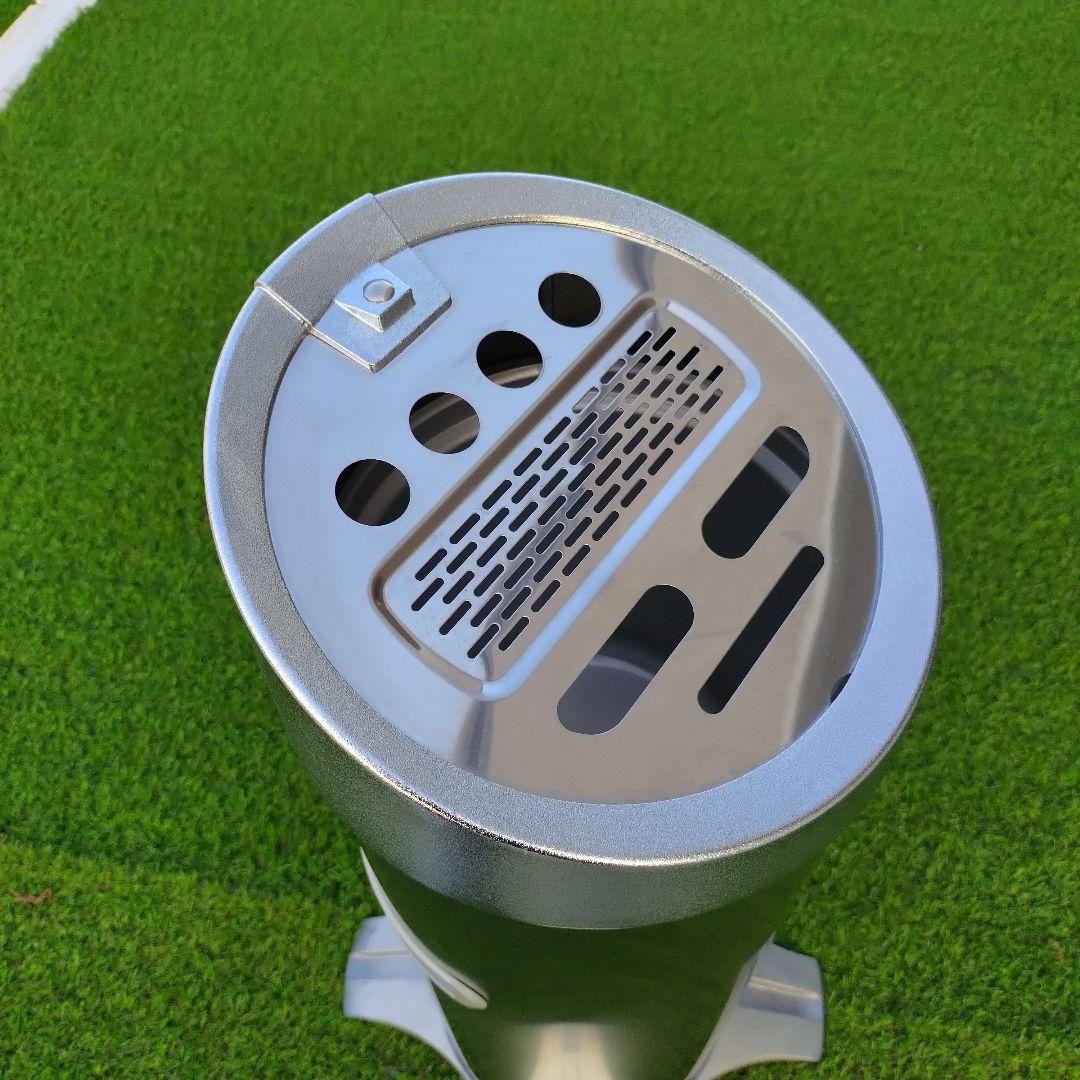 スタンド型灰皿 シルバー