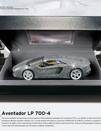 ランボルギーニ/ アヴェンタドール LP700-4 1/18 スワロフスキー