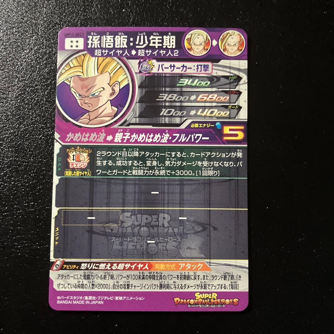 um12-sec3 孫悟飯少年期 - メルカリ