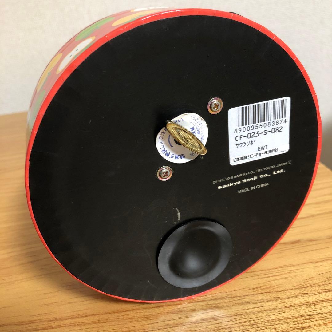 サンリオ　キティ　貯金箱　オルゴール