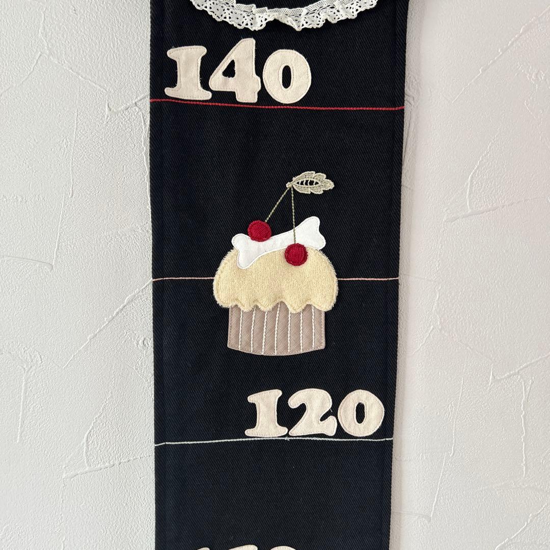 ALBELOBELO ホームデコ　身長計　いぬ　シェフ　レース　カップケーキ