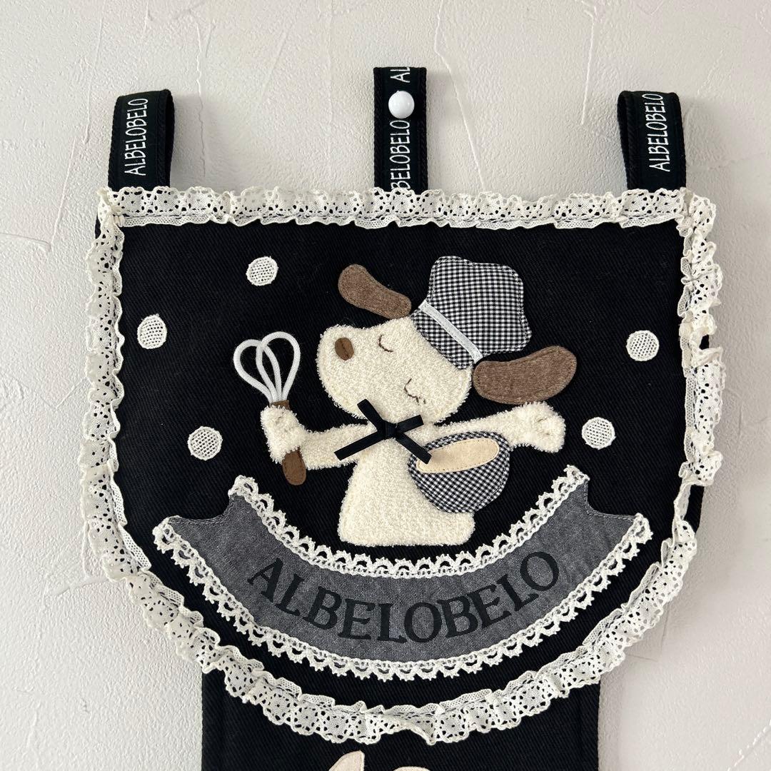 ALBELOBELO ホームデコ　身長計　いぬ　シェフ　レース　カップケーキ