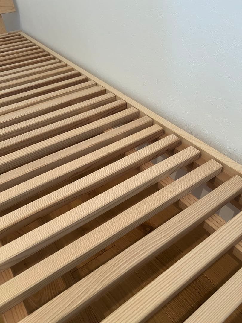 日本製　TOKOTOKO（トコトコ） すのこベッドフレーム/シングル　a