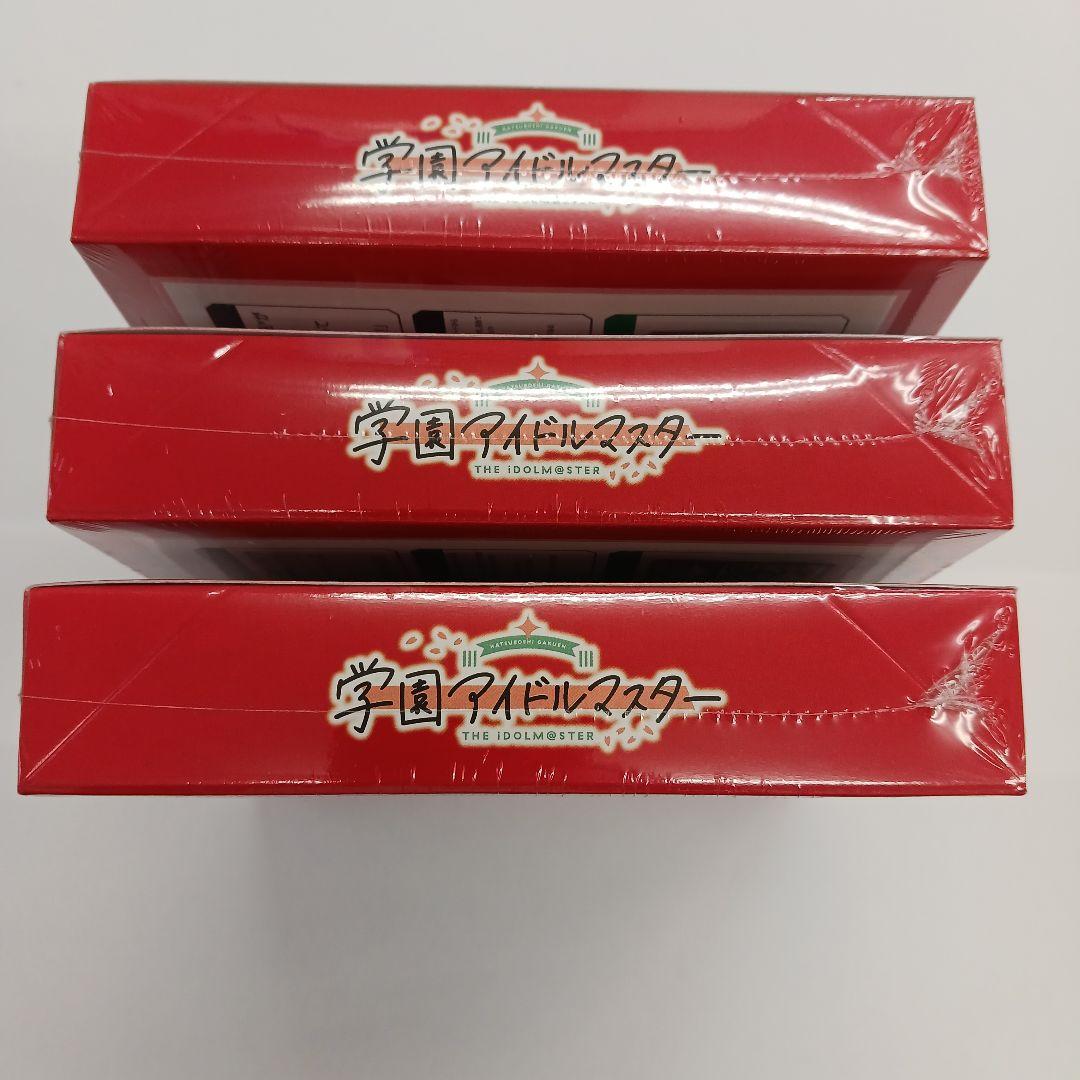 ヴァイスシュヴァルツ　学園アイドルマスター　未開封box シュリンク付　３box