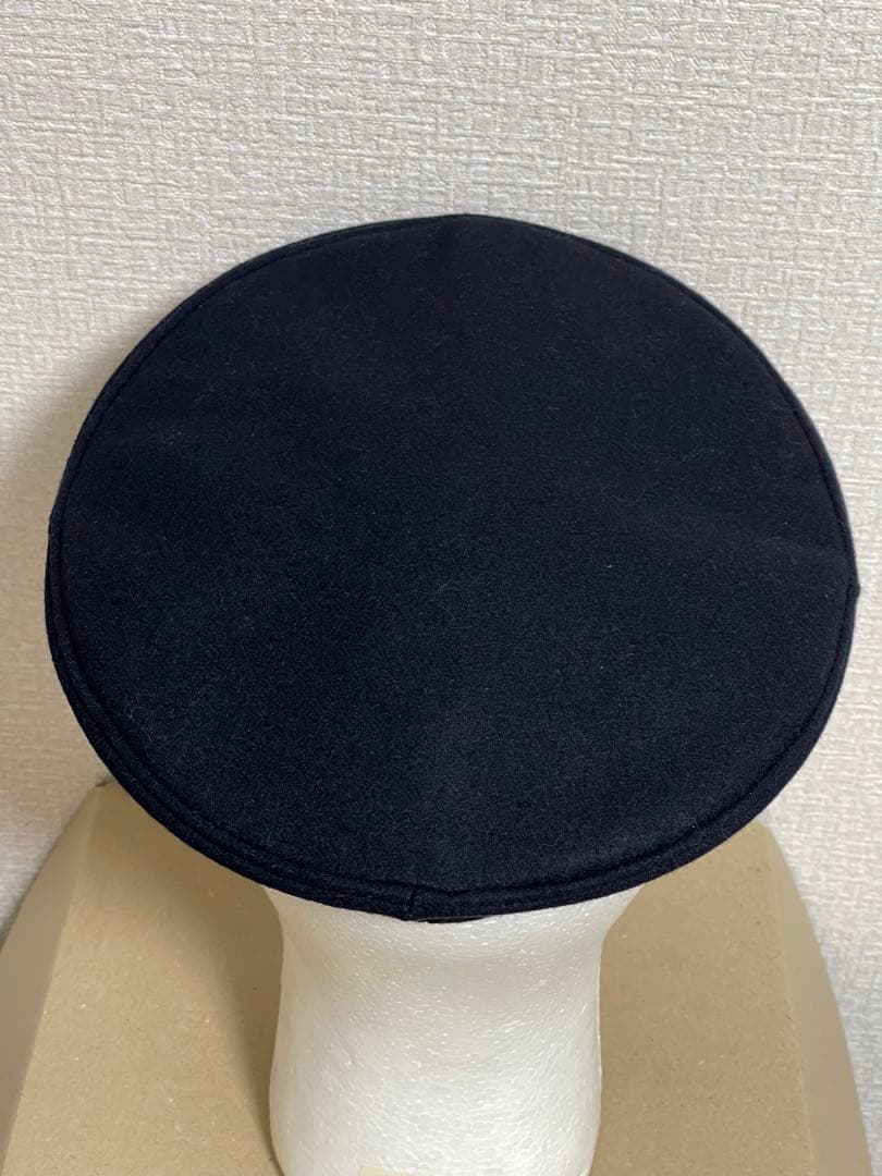 新*線様 大日本帝国海軍 士官軍帽 制帽 58cm 複製品 日覆付 日本軍 未