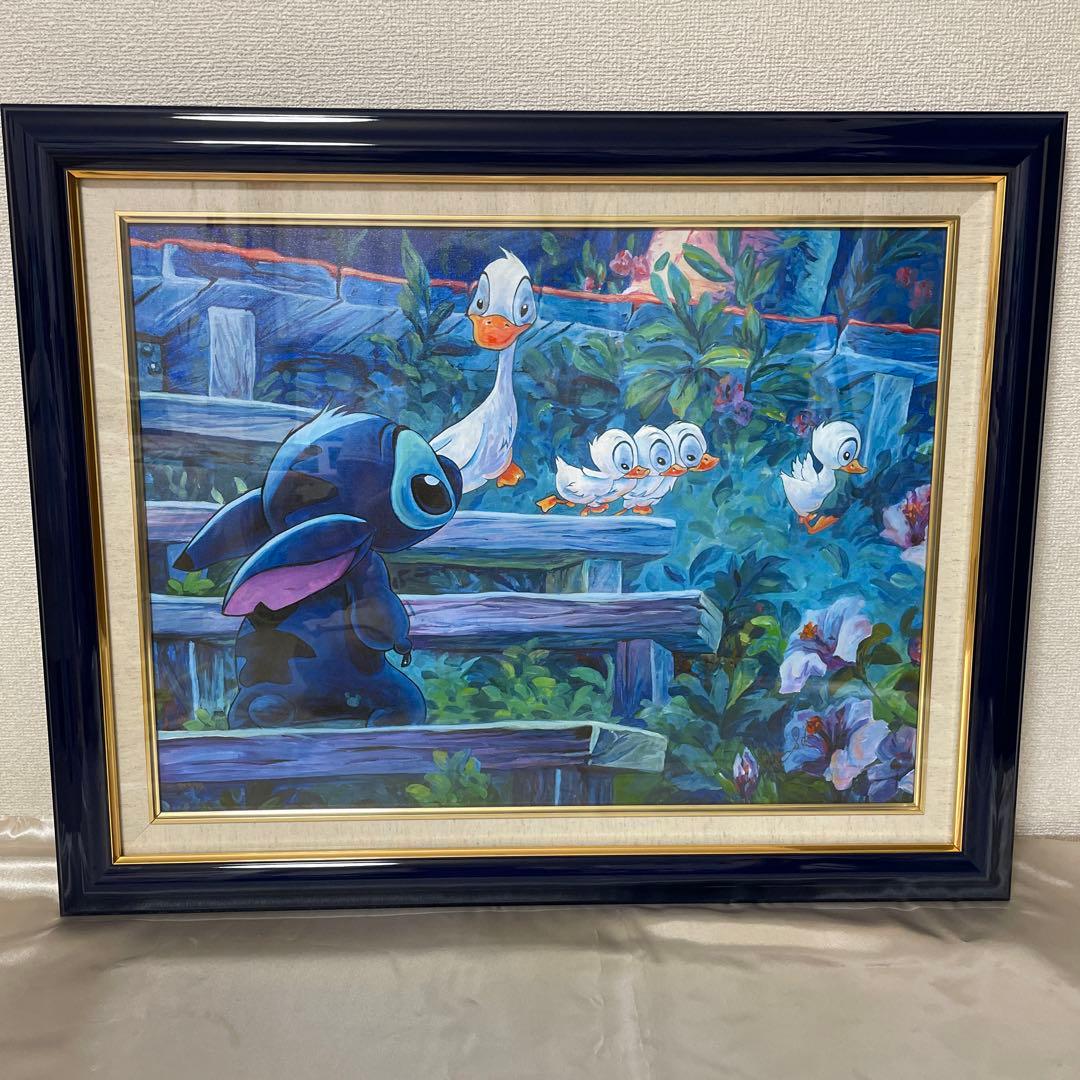 新品 ディズニー公認作家•画家•絵画 ウィリアム•シルバーズさん作品