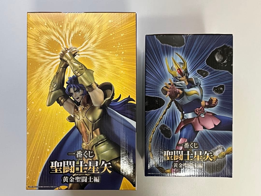 聖闘士星矢 一番くじA賞 ジェミニサガ C賞 フェニックス一輝 2体 フィギュア