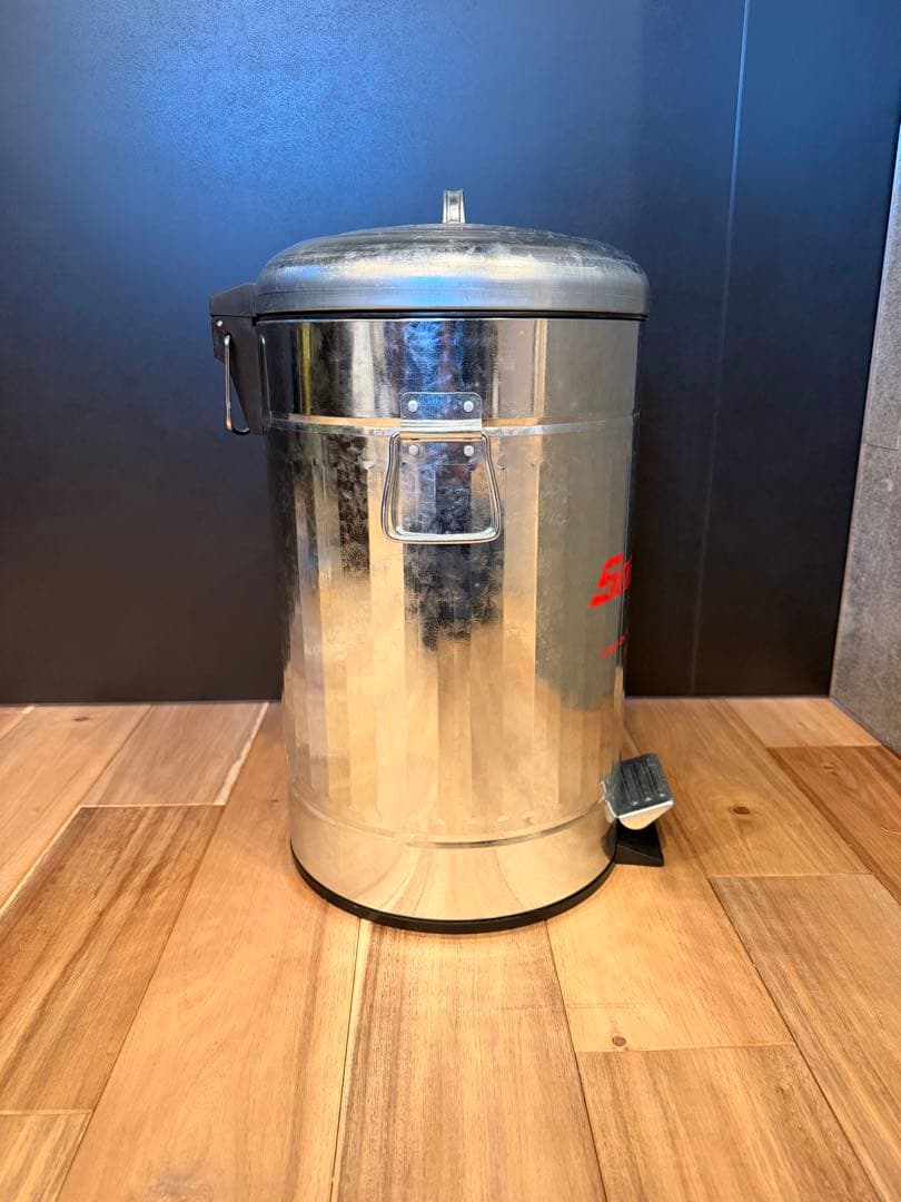 新品未使用 限定Snap-on ペダル式スチールゴミ箱 FUJ290TC