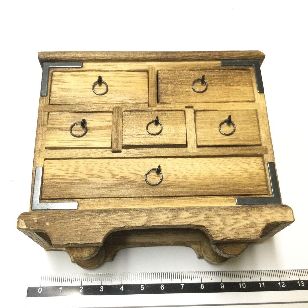 昭和レトロ】工芸品 ミニチュア 桐箪笥 タンス - メルカリ
