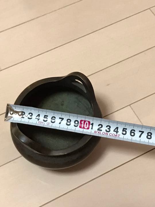 香炉 宣徳　時代保証