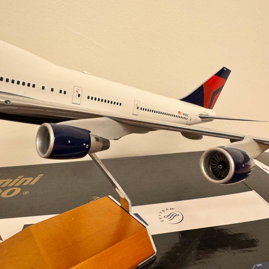 Boeing 747-400 Delta デルタ航空 1/200モデル