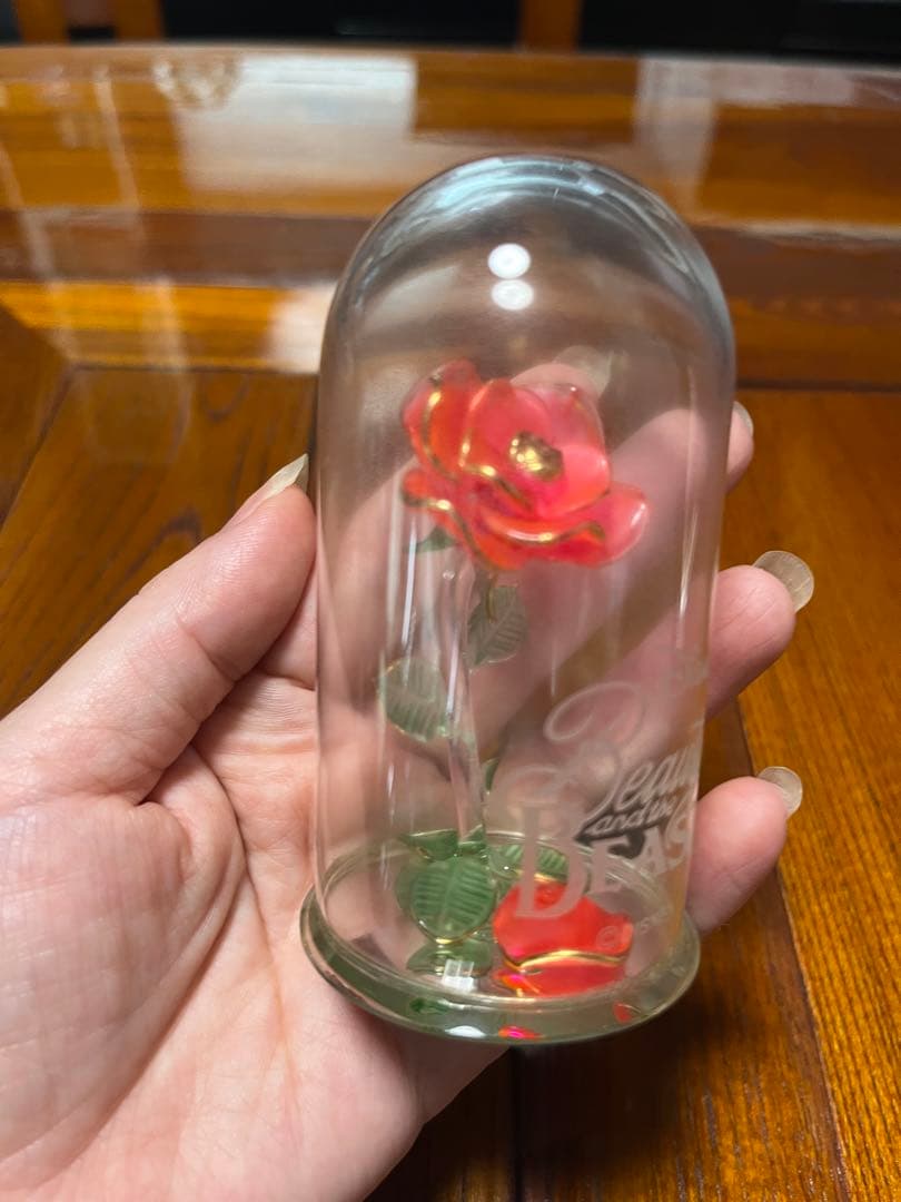 美女と野獣　置物