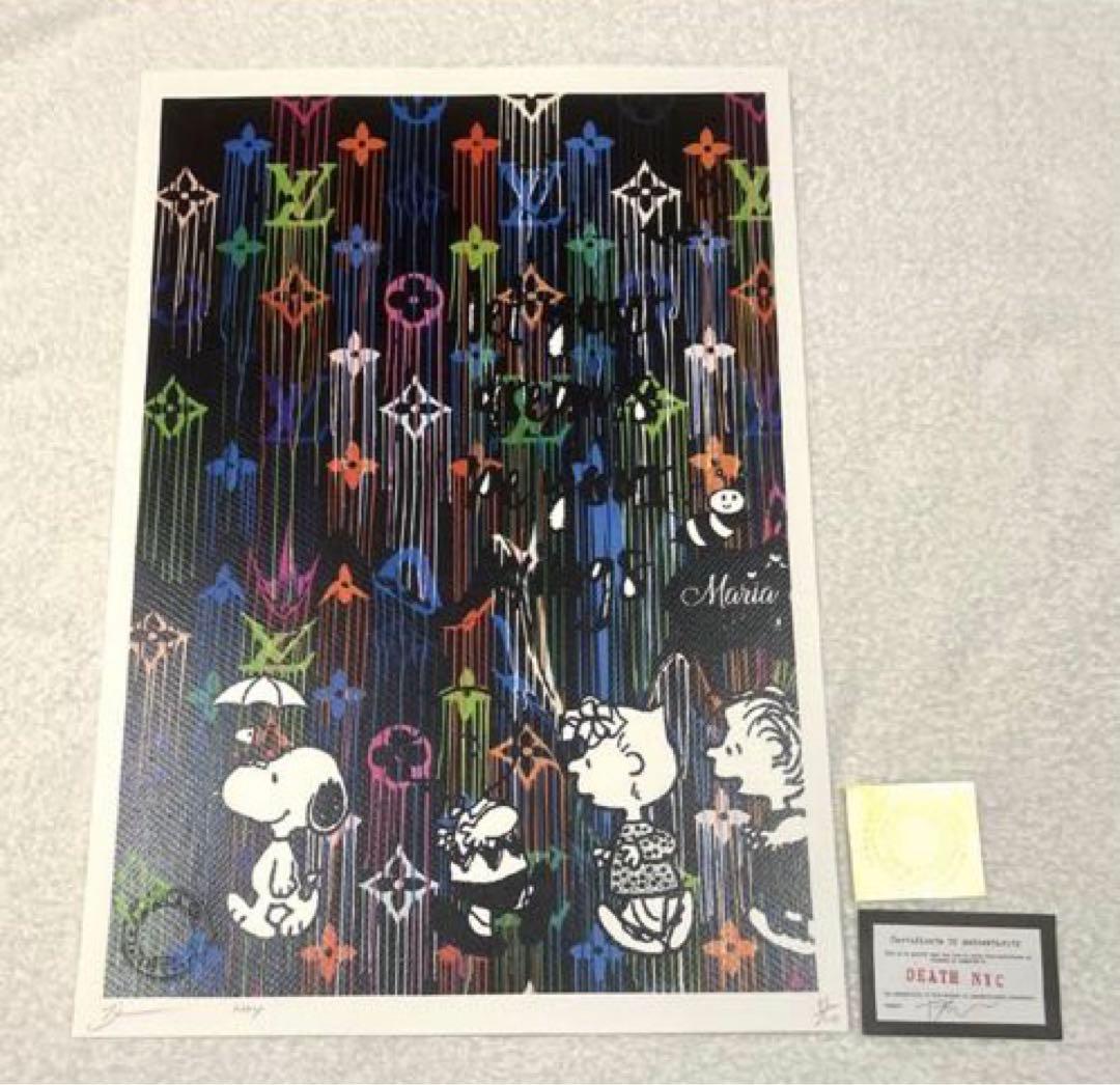 DEATH NYC スヌーピー ルイヴィトン PEANUTS 限定100 アート - メルカリ