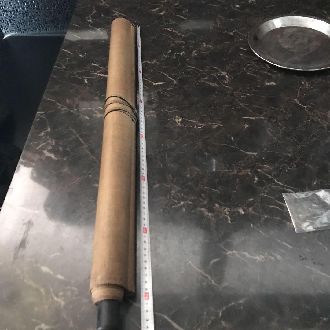 掛け軸、梅と鶏の掛け軸、雄雌の鶏と梅、桜、大きな掛け軸