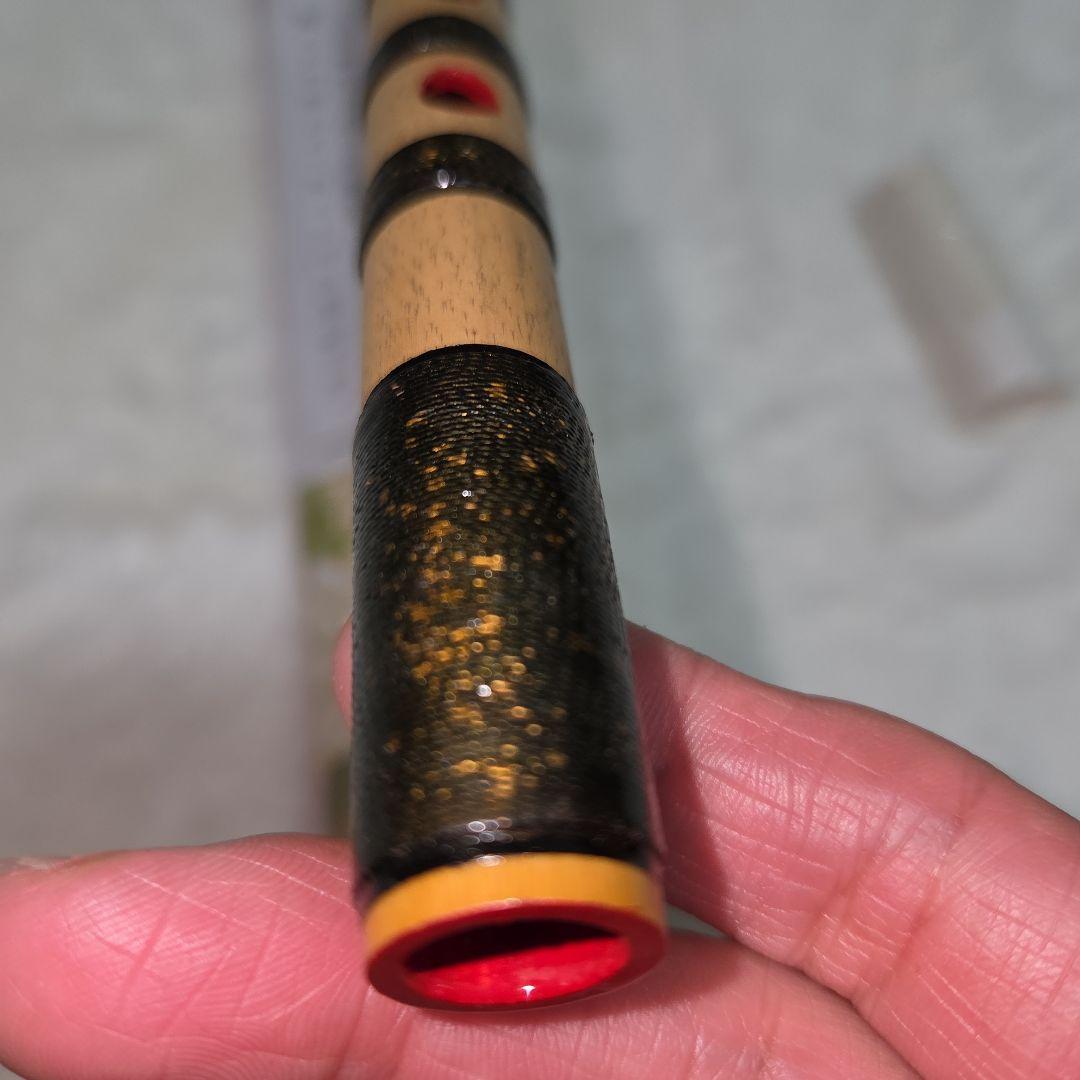 石見神楽笛 b-音 木製