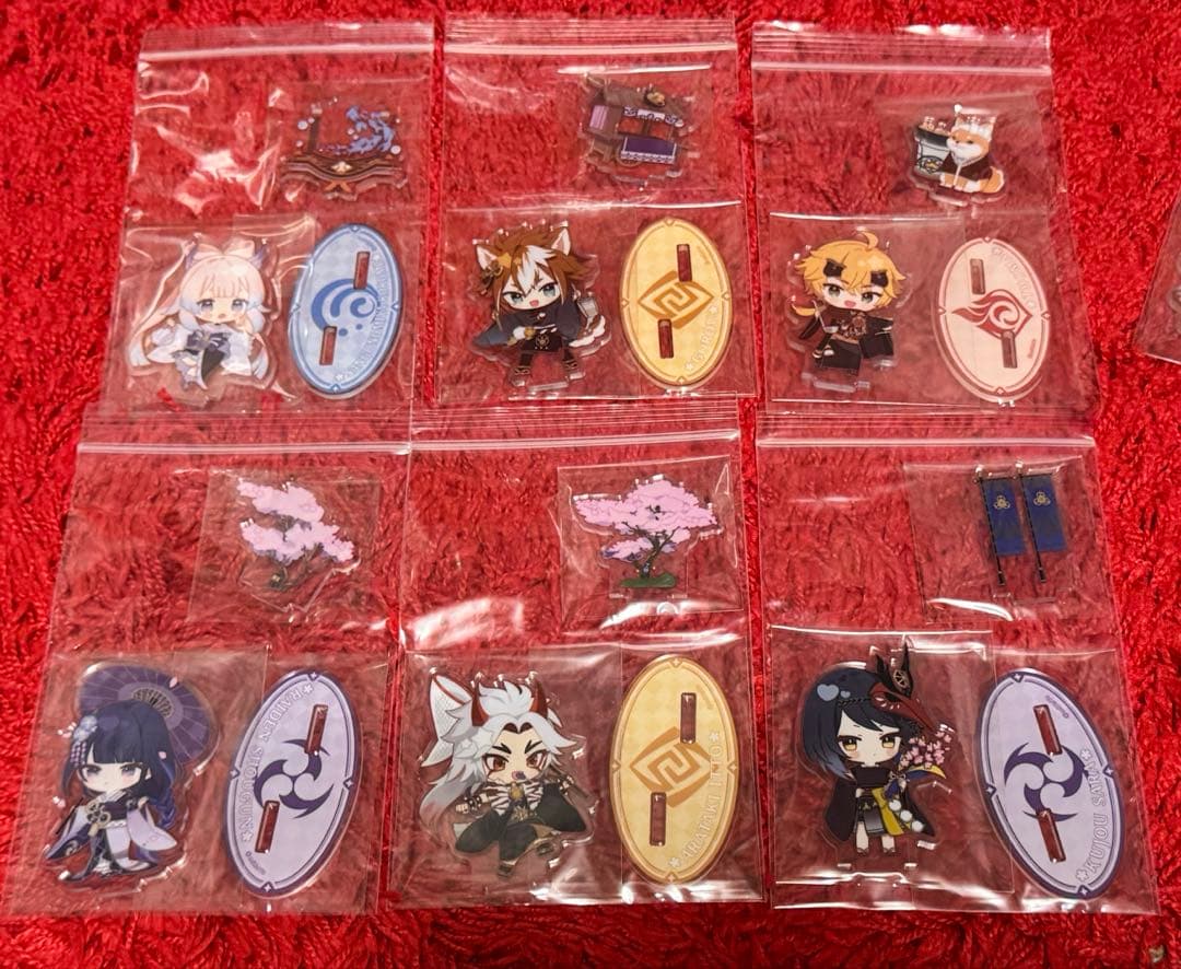 原神 アクスタ スイパラ 稲妻 楓原万葉 雷電将軍 神里綾華 櫻舞万雷