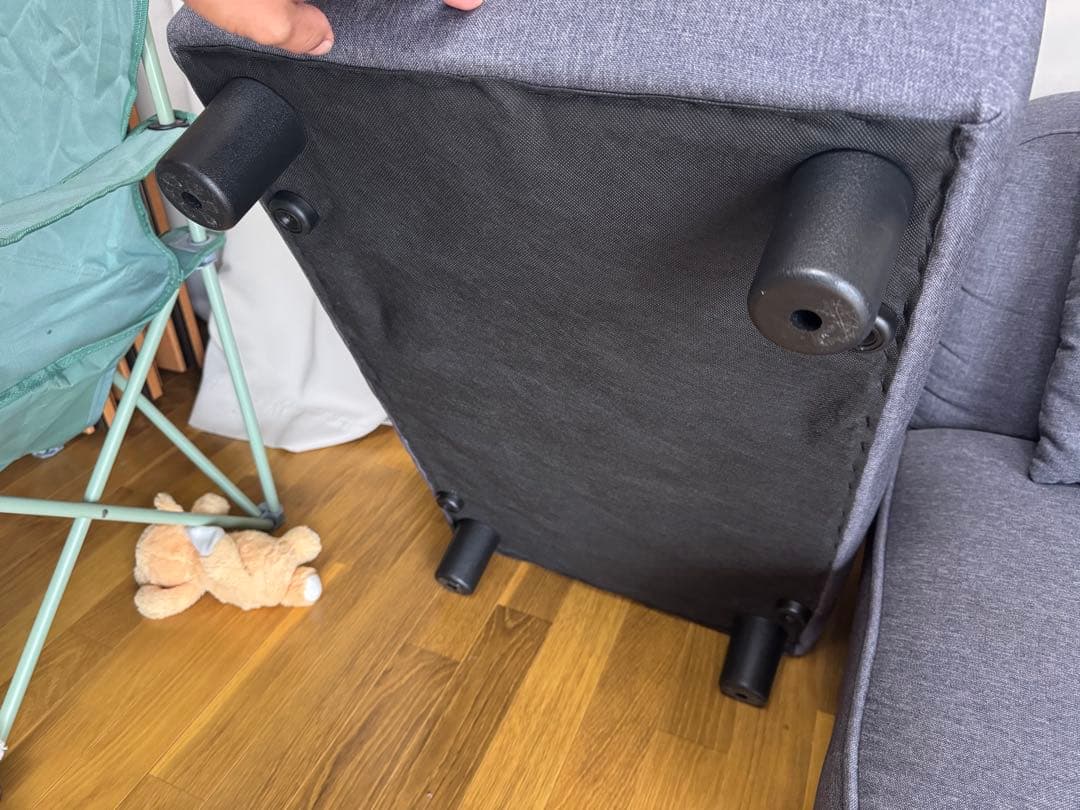 IRIS OHYAMAグレー コーナーソファ