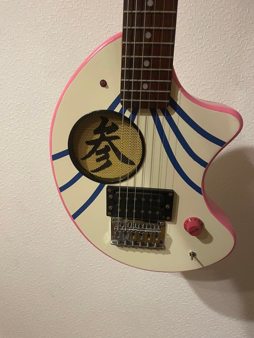 鬼滅の刃 猗窩座風ギター zo-3