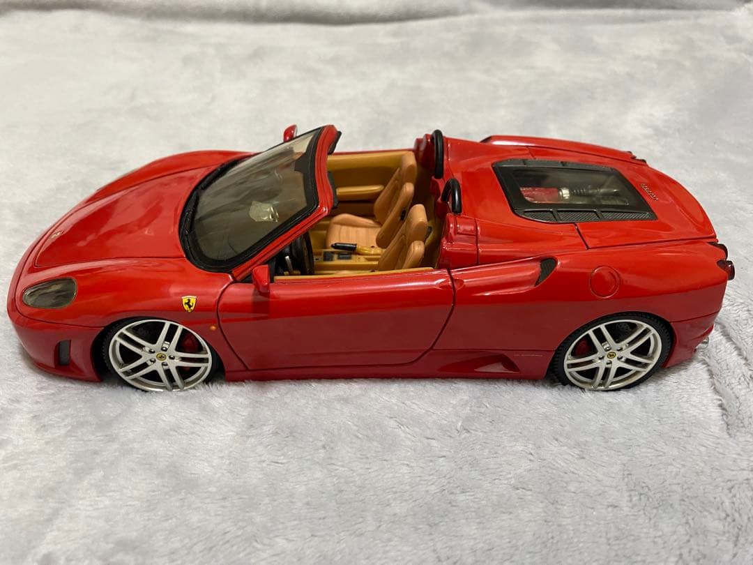 ミニカー HOTWHEELS Ferrari F430 Spider 1/18