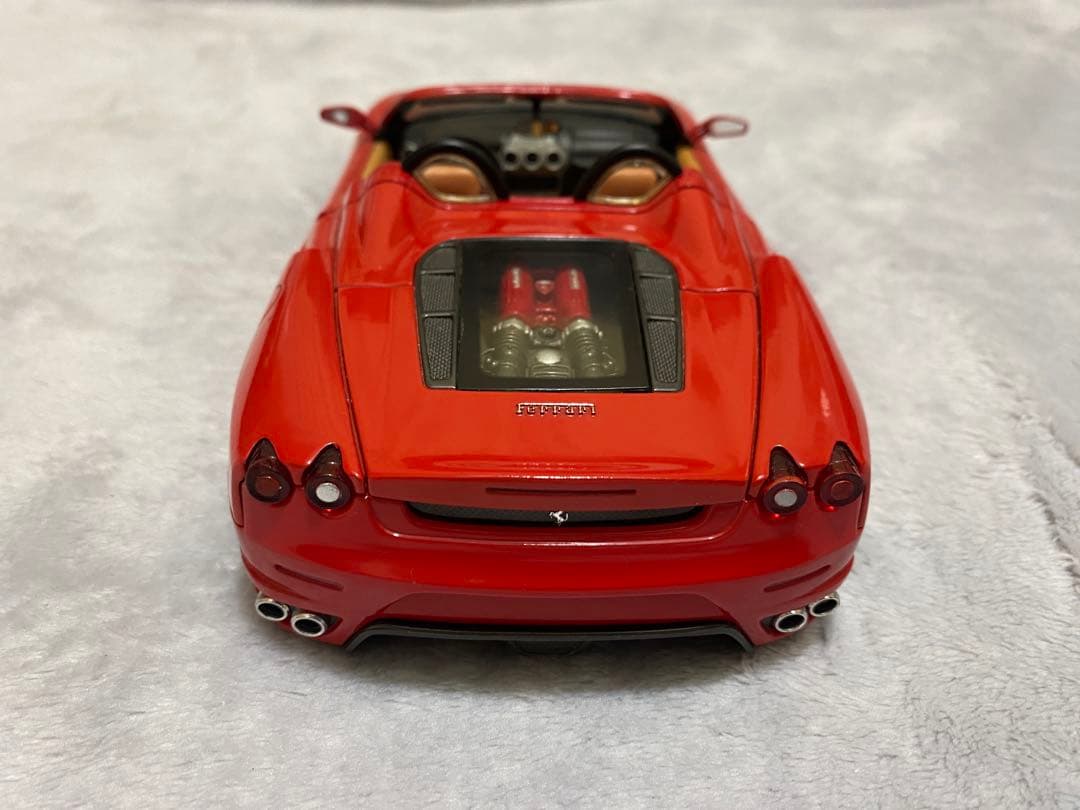 ミニカー HOTWHEELS Ferrari F430 Spider 1/18