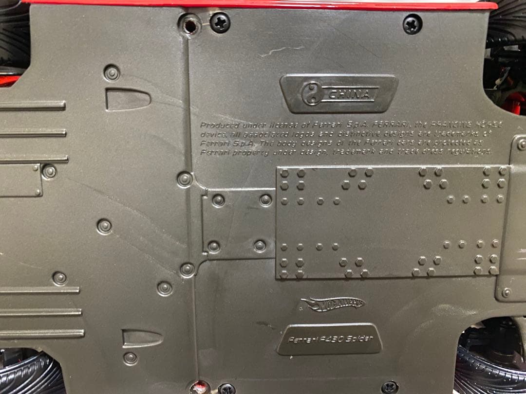 ミニカー HOTWHEELS Ferrari F430 Spider 1/18