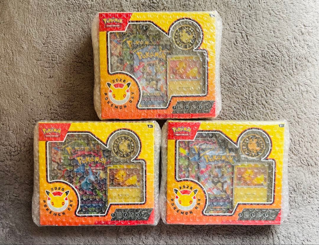 海外限定品】Pokemon Day 30周年 ピカチュウ プロモ付 3box - メルカリ