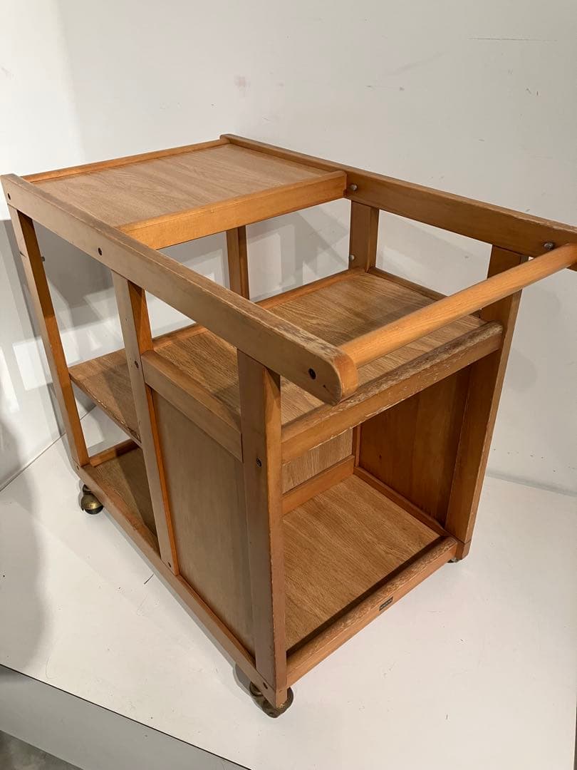 オールドコイズミ、キッチンワゴン、天童木工、秋田木工、レトロ、和モダン、