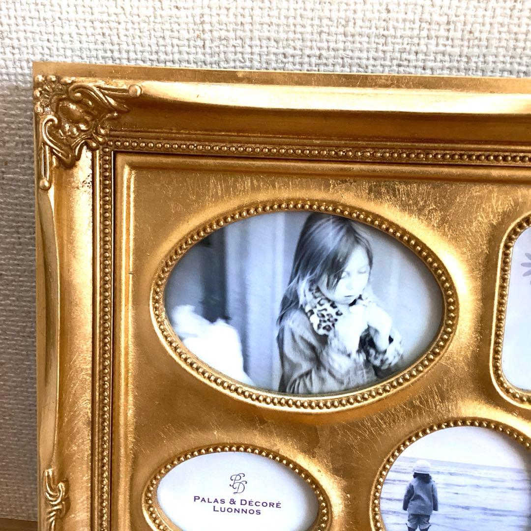 アンティーク　スタイル　フォトフレーム　42×32 置き型　壁掛　額