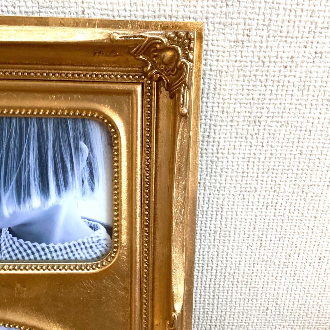 アンティーク　スタイル　フォトフレーム　42×32 置き型　壁掛　額