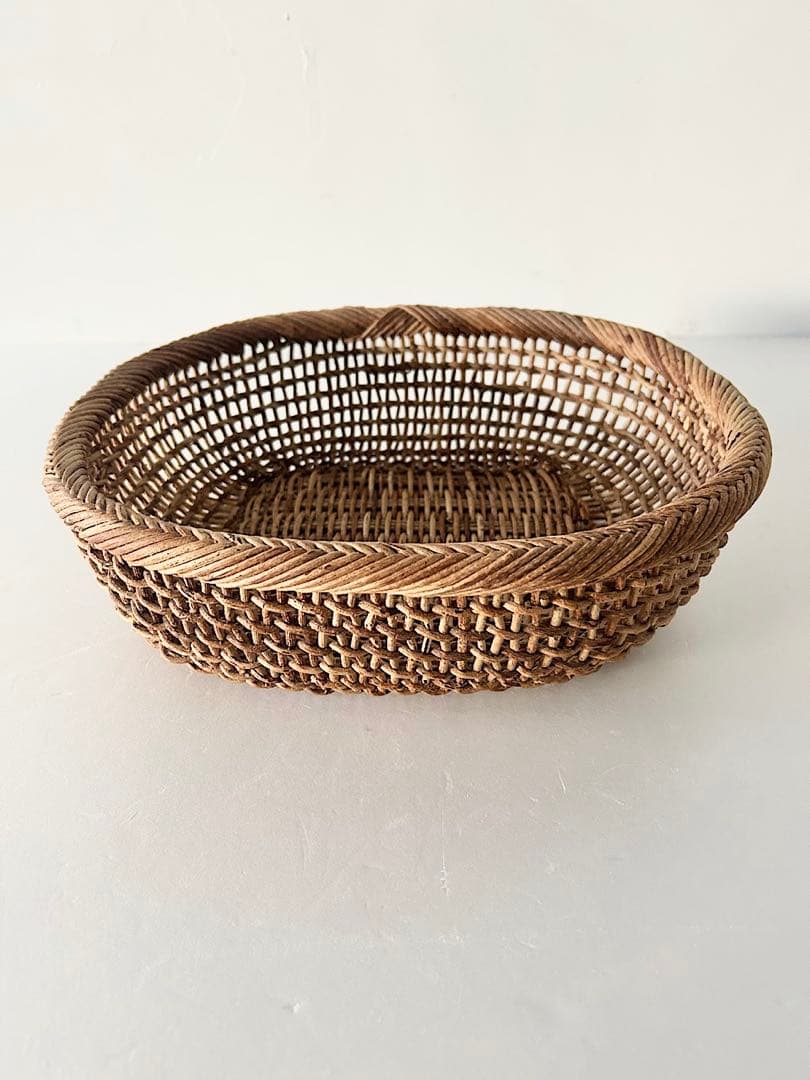 【山田】【民藝】あけび　小物入れ　中