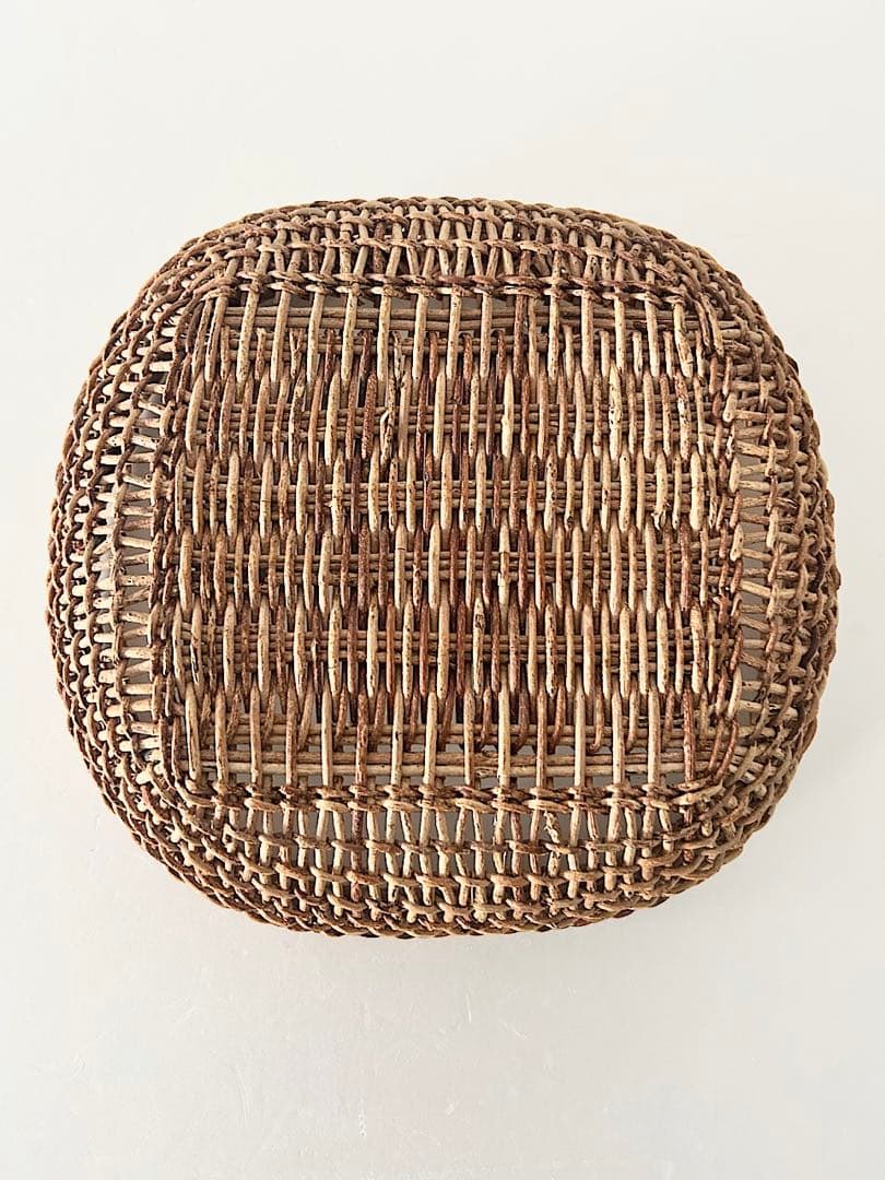 【山田】【民藝】あけび　小物入れ　中